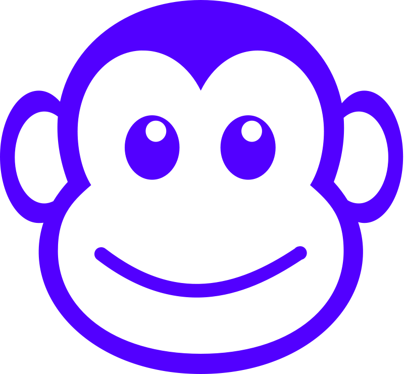 baby monkey face clip art - Monkey Face Clip Art