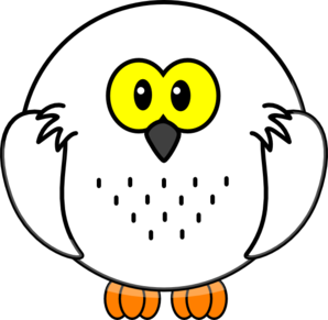baby owl clipart black and white