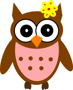baby shower clipart - Baby Owl Clipart