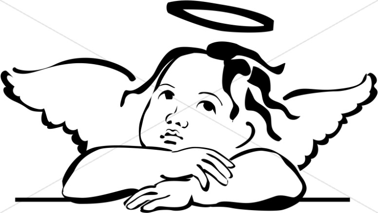 Baby Angel Clipart u0026middo - Clip Art Angel