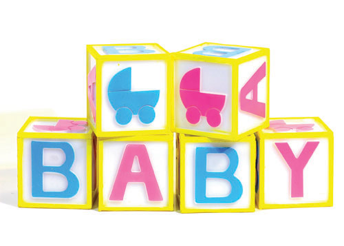Baby - Baby Blocks Clipart