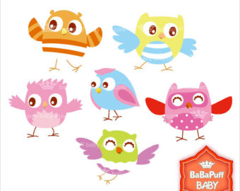 Baby Birds Clip Art ---- Personal and Small Commercial Use ---- BB 0326
