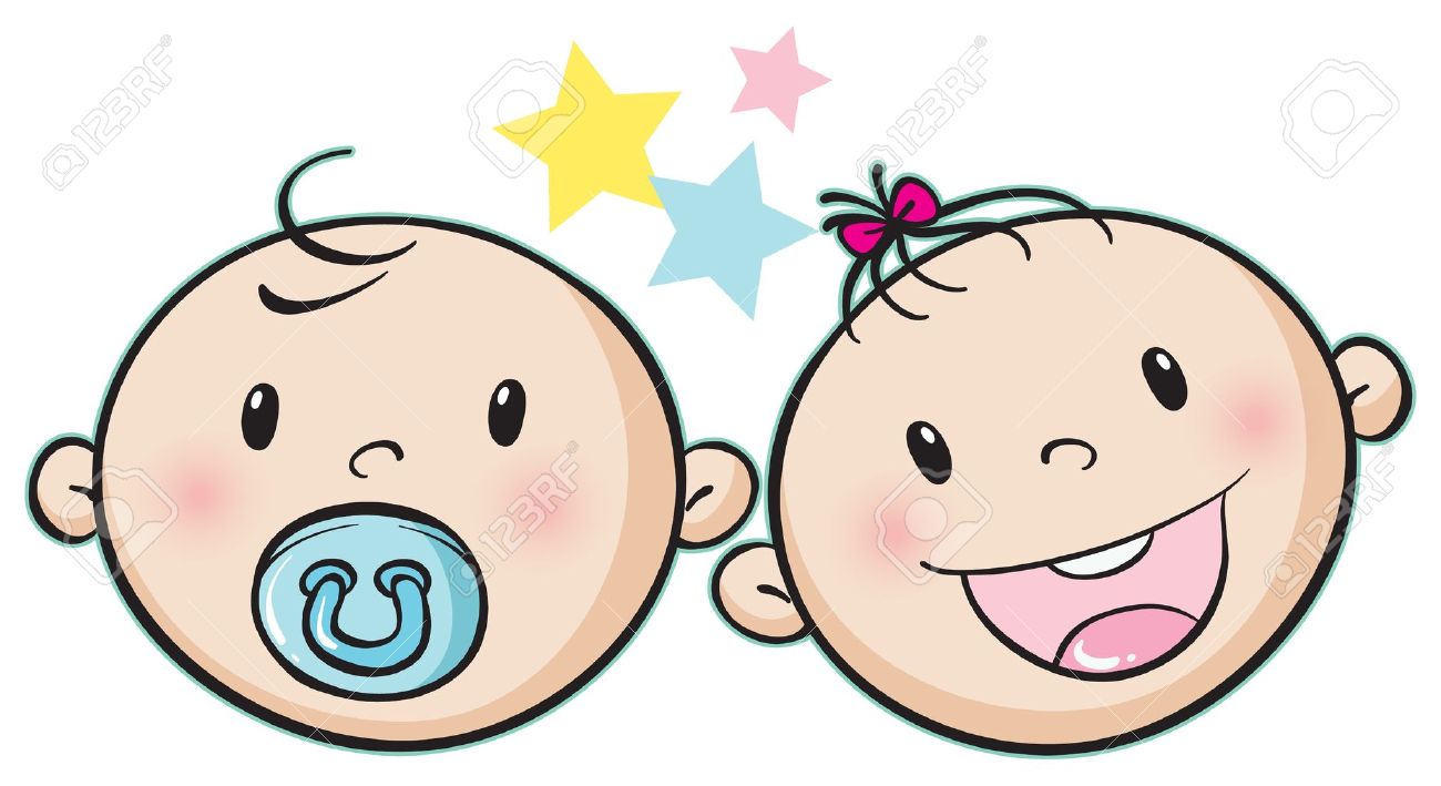 Baby boy face clipart - . - Baby Face Clipart