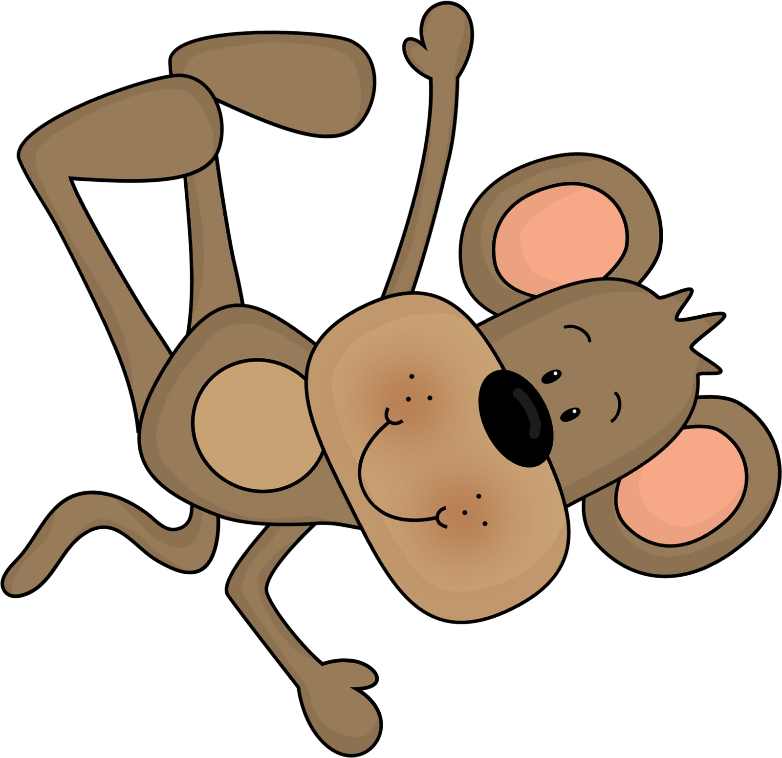 Baby Boy Monkey Clip Art | Cl - Hanging Monkey Clipart