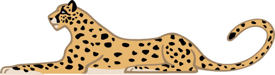 ... Cheetah - Vector illustra