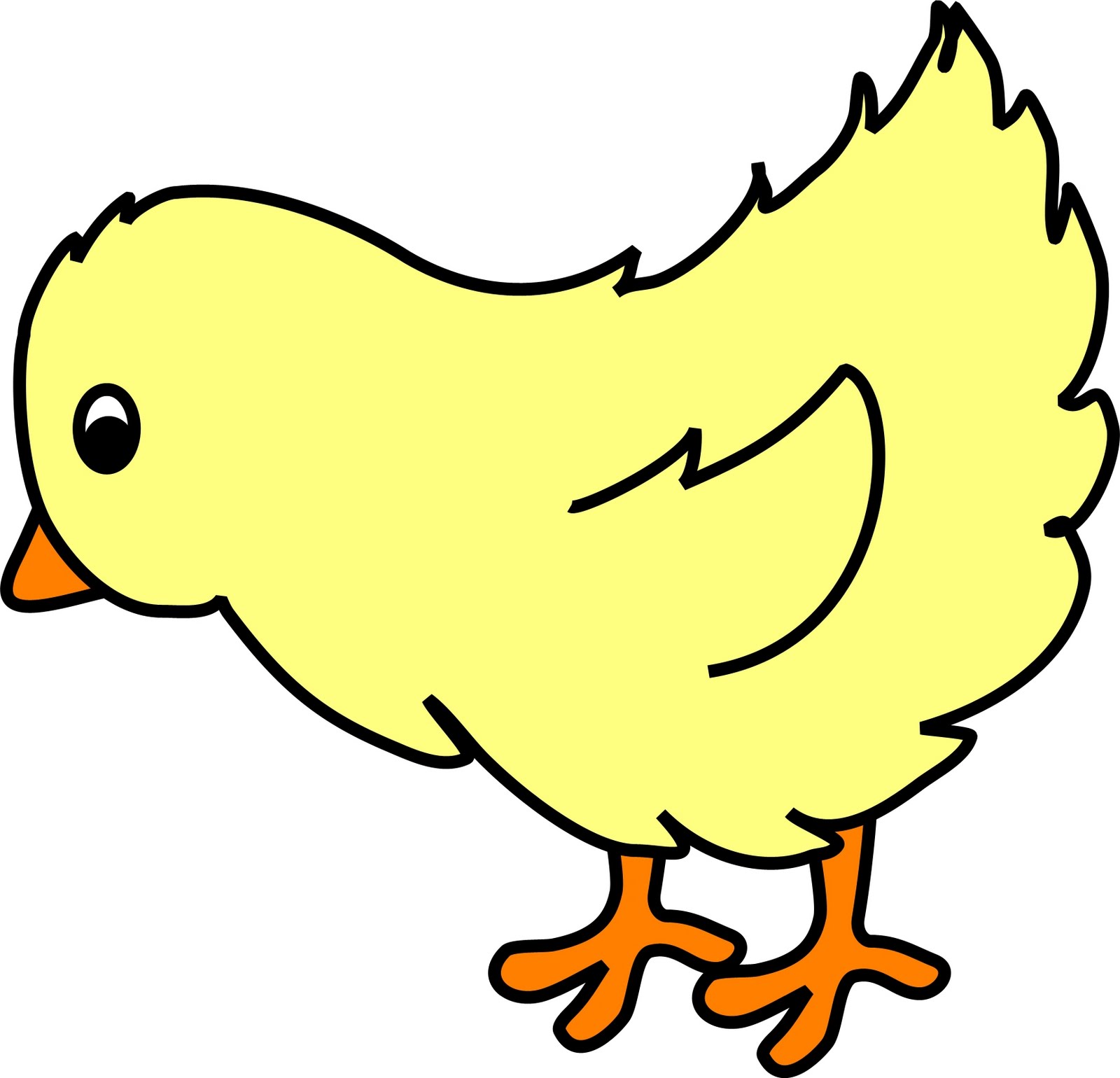 Baby chick pictures clipart .