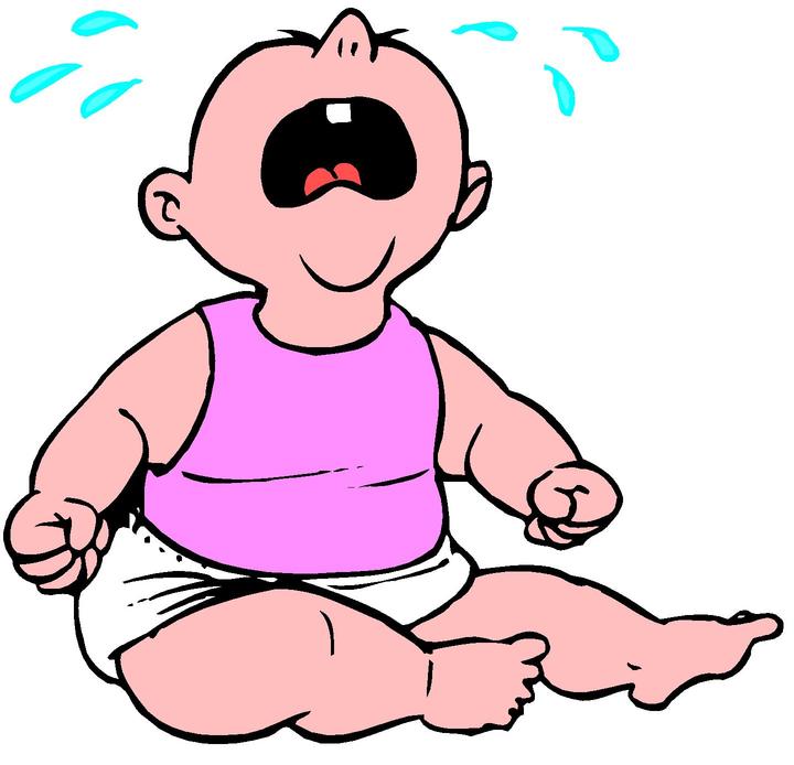 Baby Crying Clipart; Crying B - Crying Baby Clip Art