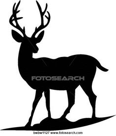 Baby Deer Silhouette Clip Art Clipart Panda Free Clipart Images