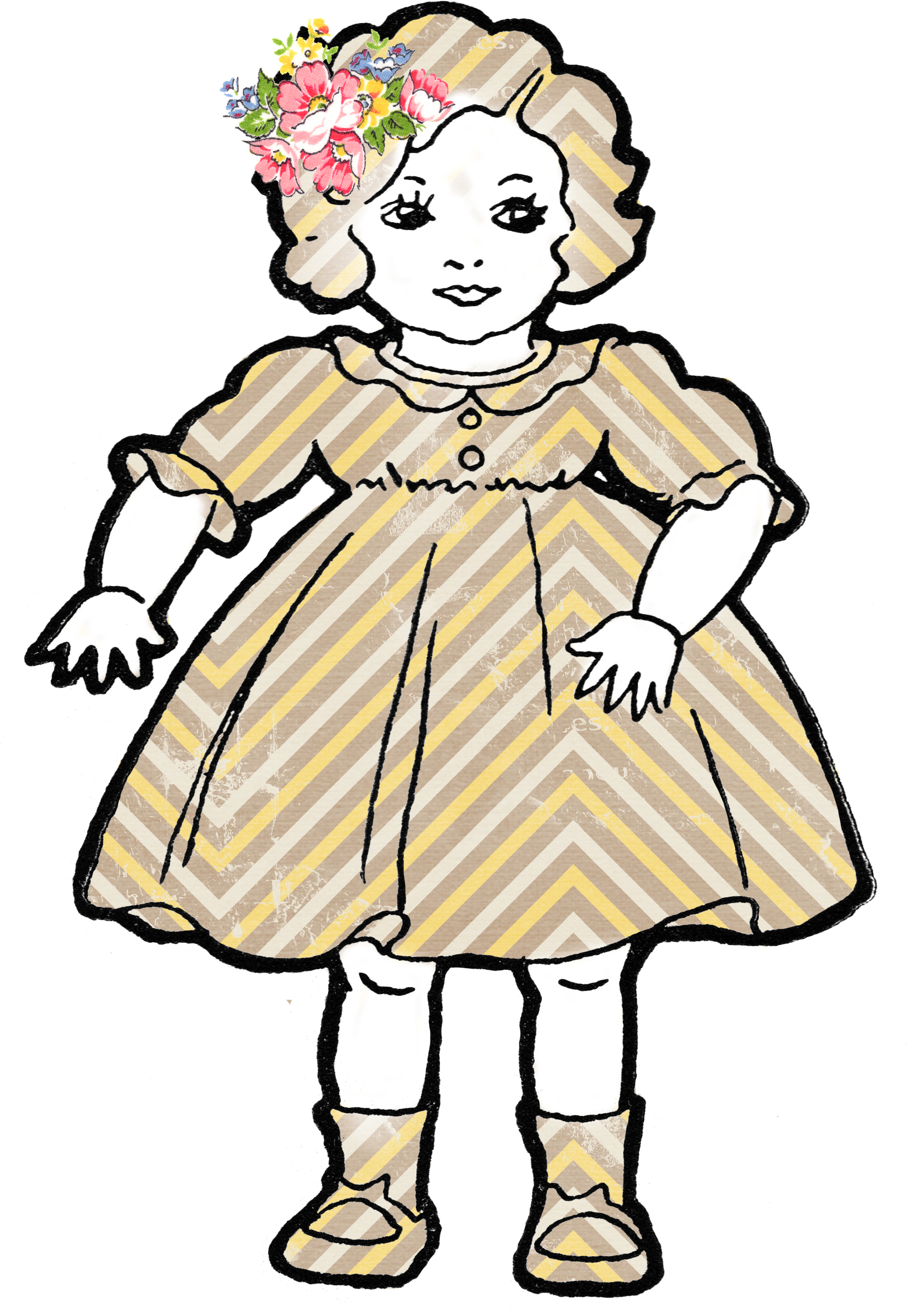 Baby Doll Clip Art - Clipart  - Baby Doll Clipart