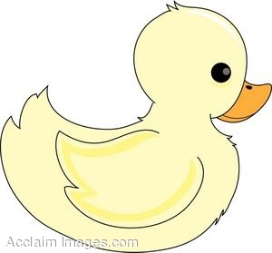Baby Duck Clip Art
