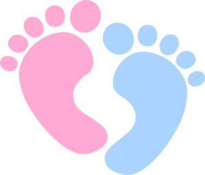 Pink Baby Feet Clip Art At Cl