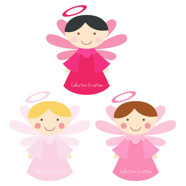 Baby Girl Pirate Clipart Clip - Baby Angel Clipart