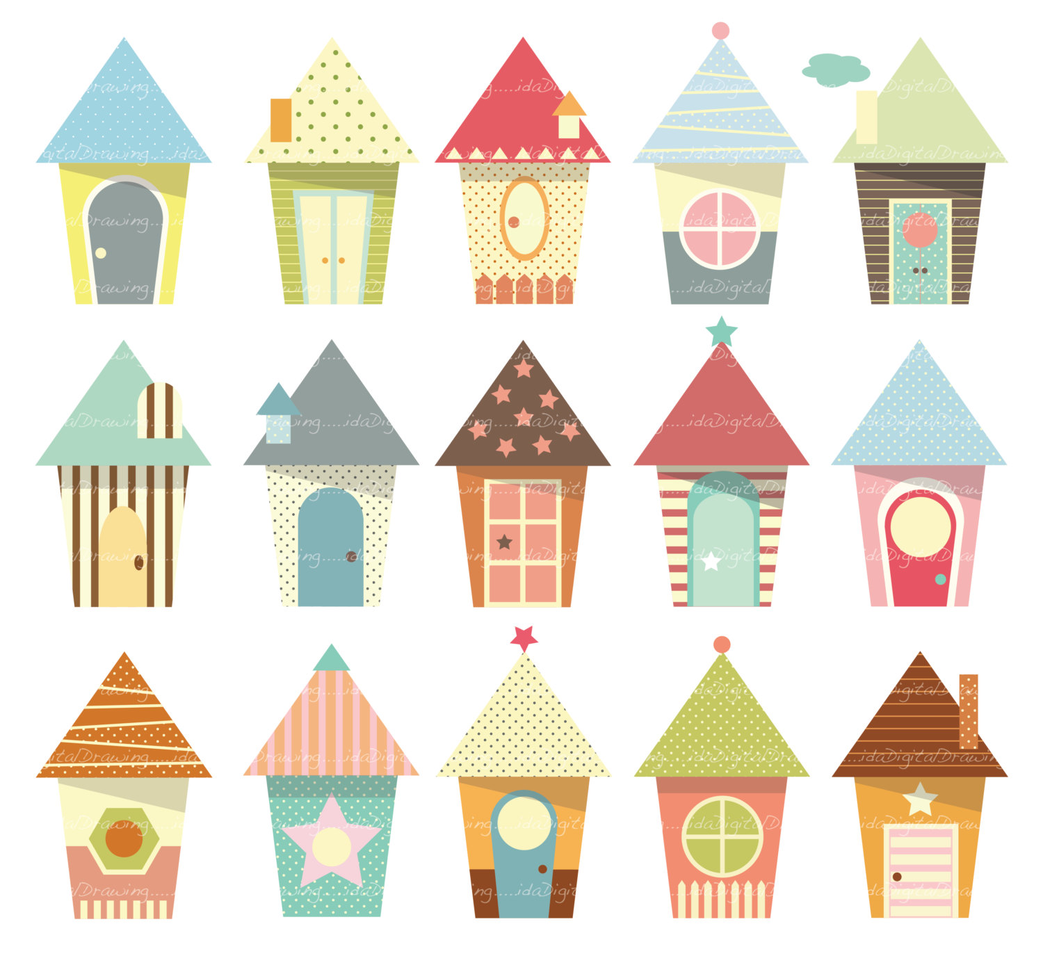Baby Houses Clip Art High Res - Free House Clip Art