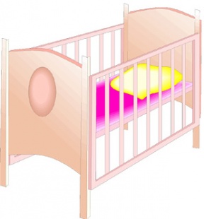 Baby In Crib Clipart Clipart
