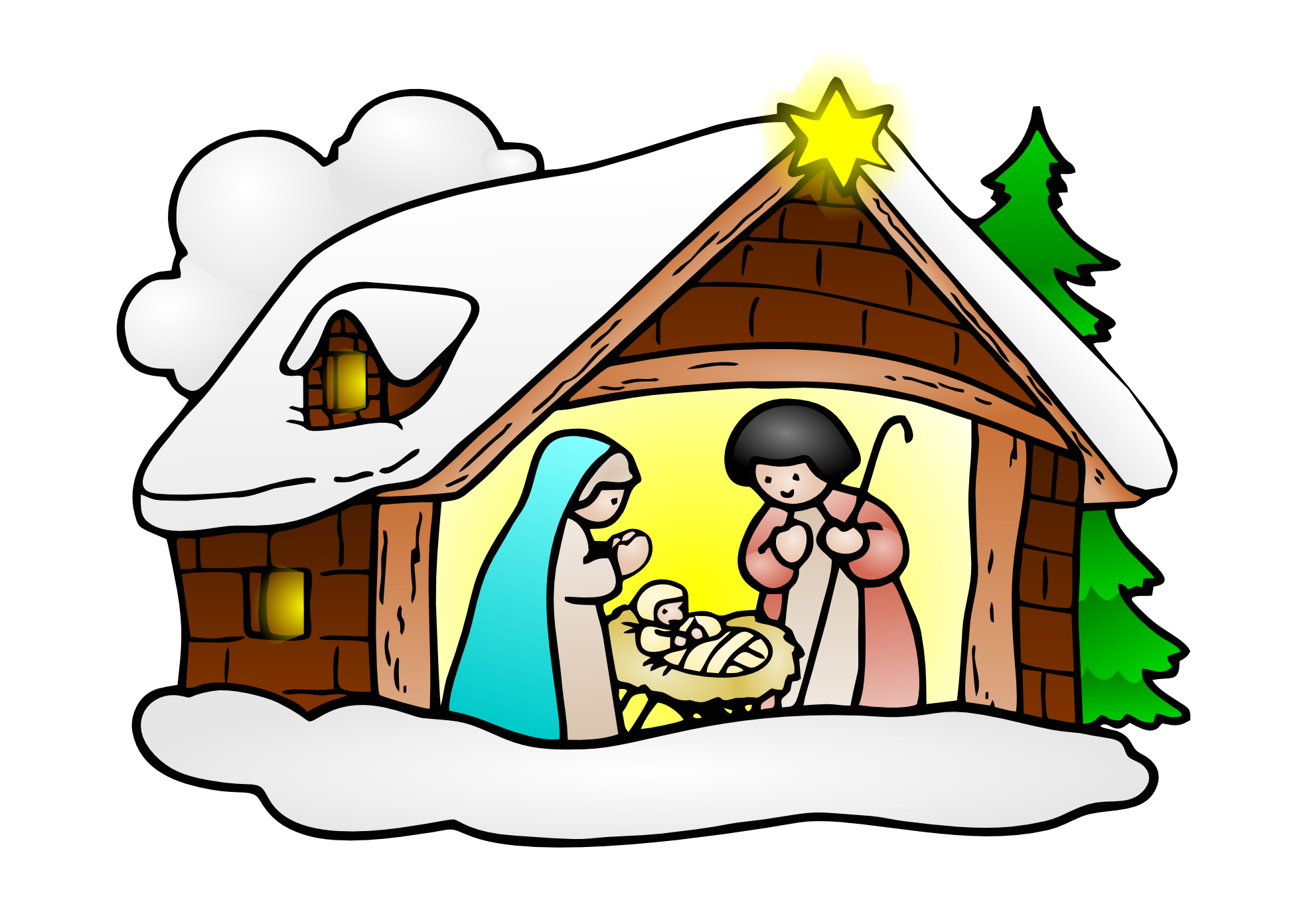 ... Baby Jesus Christmas Clipart ...