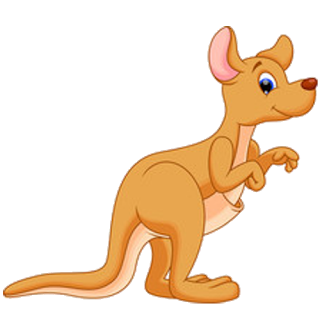 Baby kangaroo clipart - Kangaroo Clipart