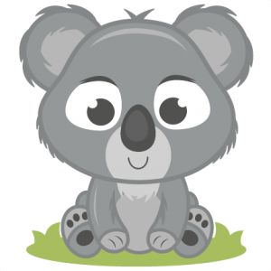 This cute adorable koala clip