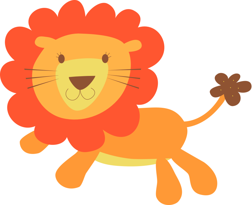 Lion Clip Art. Left click to 