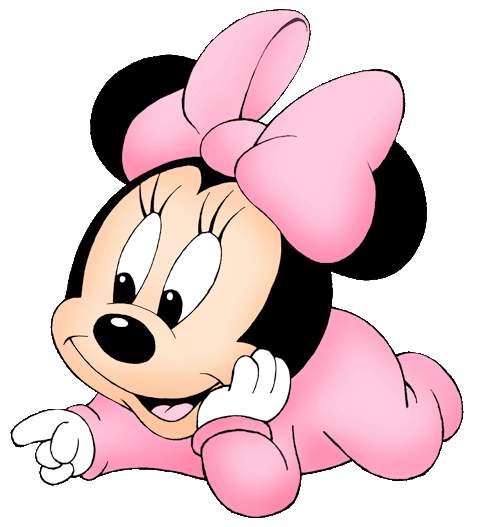 Baby minnie mouse clip art .