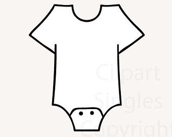 Baby Onesie Clipart Cliparts  - Baby Onesie Clipart