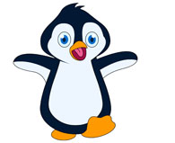Penguin clipart cartoon free 