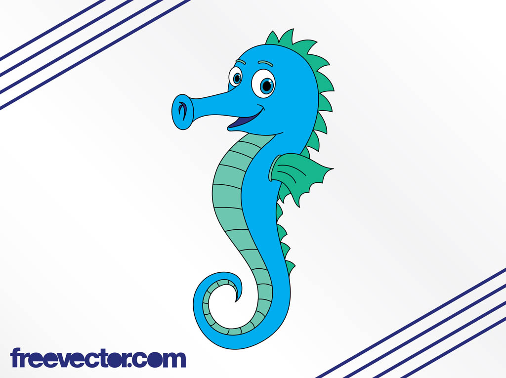 Baby seahorse clipart free .  - Seahorse Clipart Free