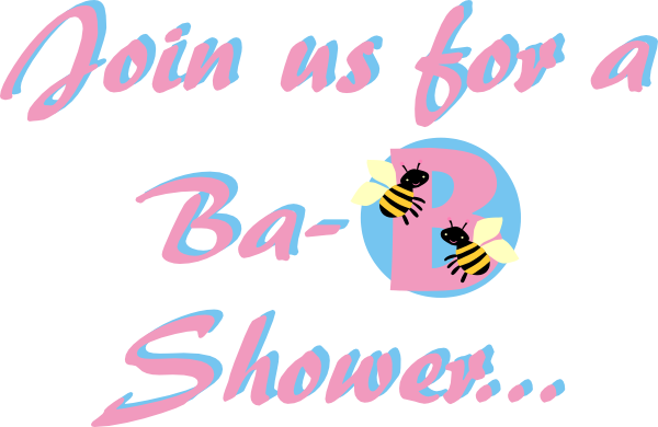 Baby Shower Invitation Clip Art At Clker Com Vector Clip Art Online