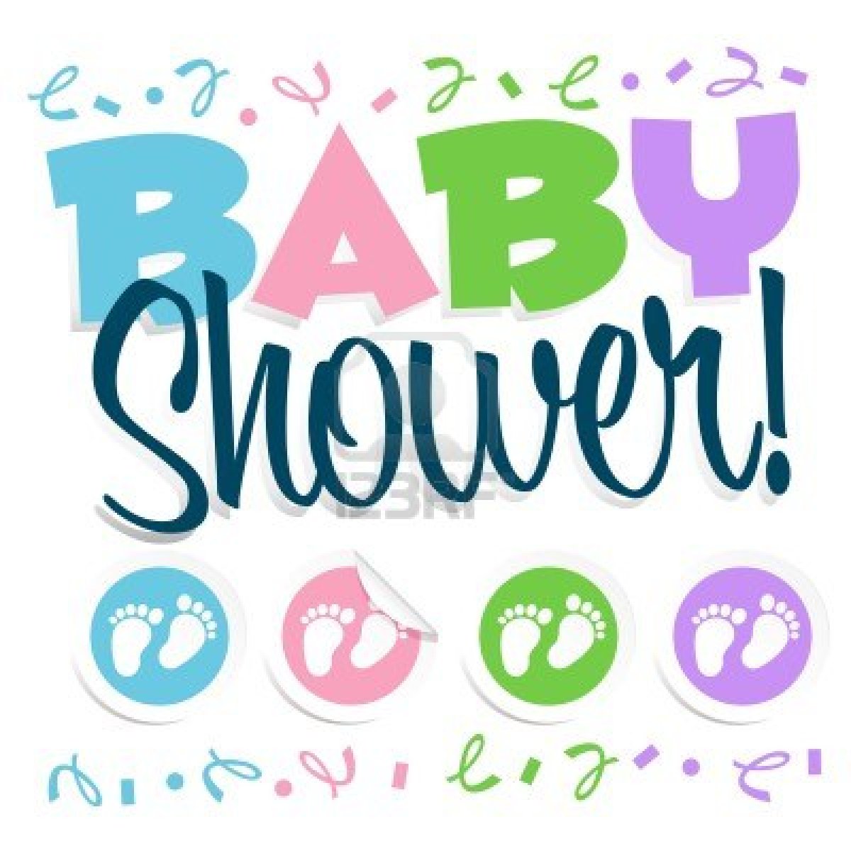 Baby Shower Free Clipart #1 .