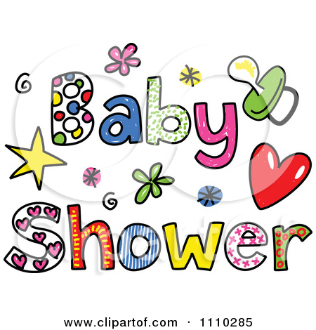 Bunting Clip Art, Baby Shower