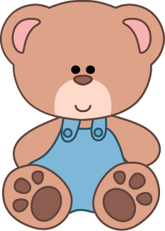 Baby Teddy Bear Clipart Cutecolors Clipart Bear2 Png