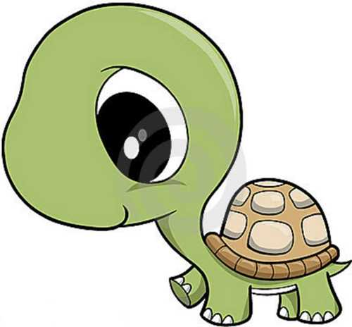 Baby Turtle Clipart - .