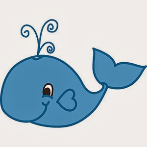 Baby Whale Clip Art Blue Whale Clip Art Polka Dot Clip Art