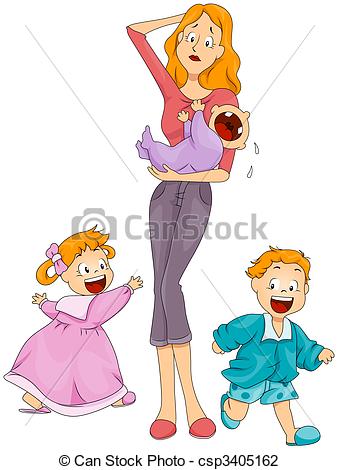 Babysitter / Caregiver / Nann - Babysitter Clip Art