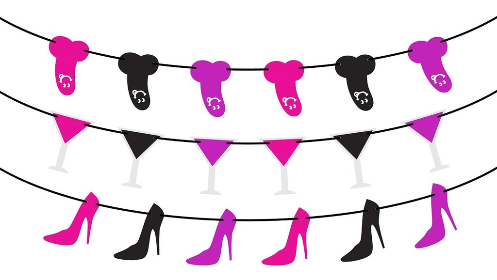 3 Pack Bachelorette Party Banner - Bachelorette Party Decorations, Favors  and Supplies by Sterling James