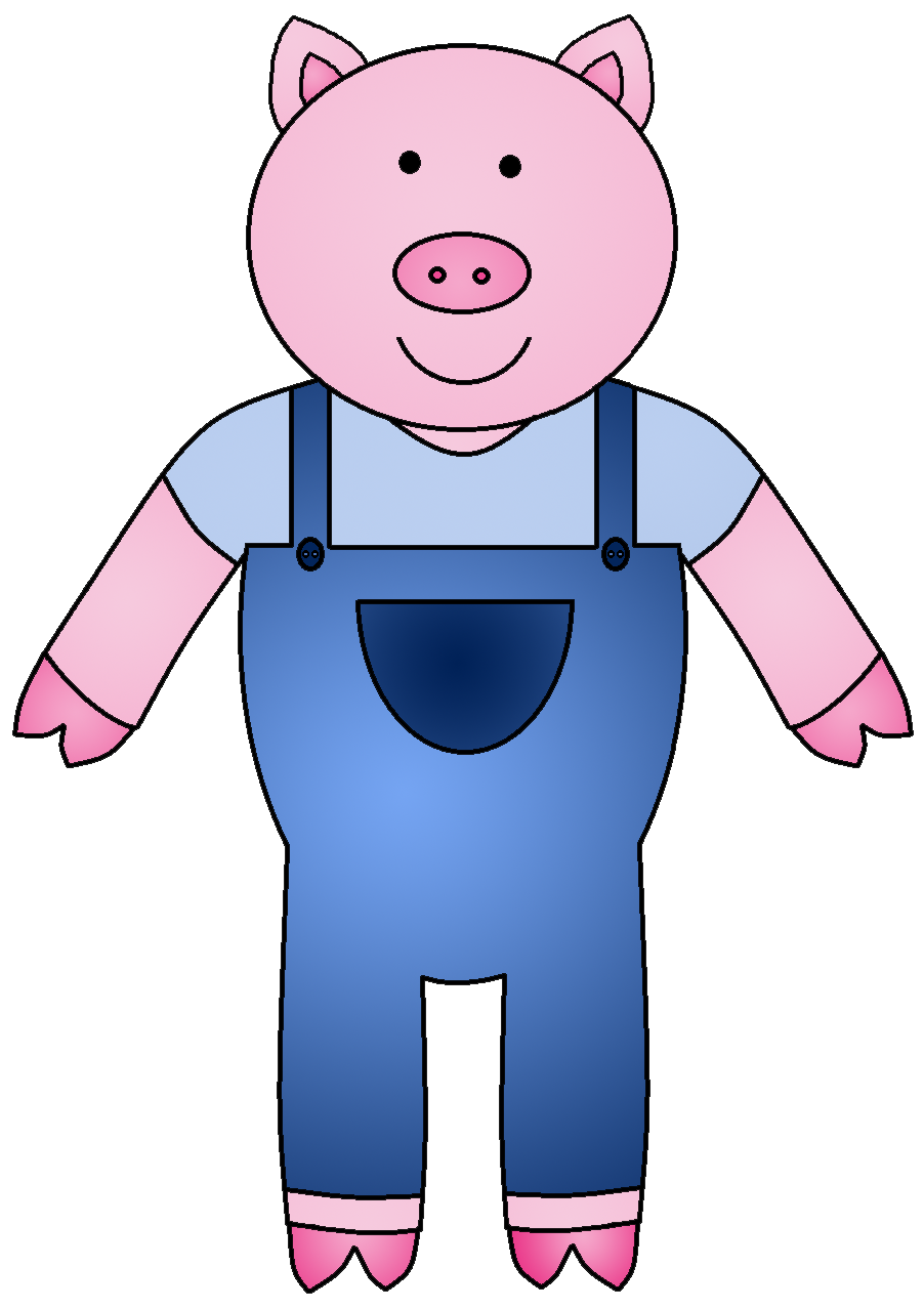 Back Gallery For 3 Little Pig - Three Little Pigs Clip Art