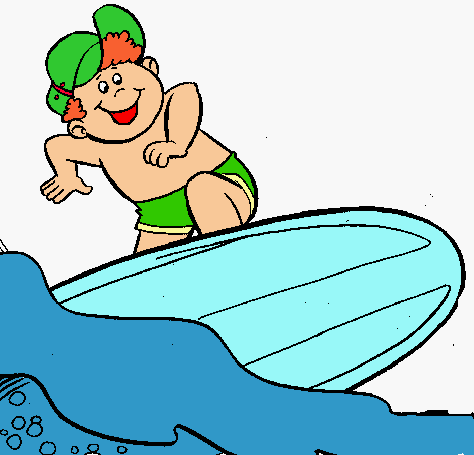 Back Gallery For Surfing Surfboard Clip Art