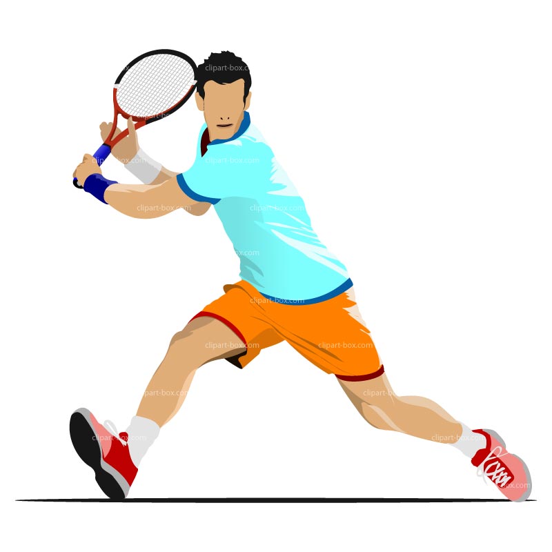 Back Gallery For Tennis Player Clip Art