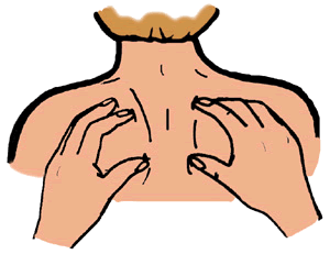 Back Massage Clipart