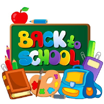 Back To School 3d Clipart Pic