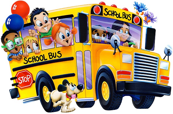 Back to school bus clipart 2
