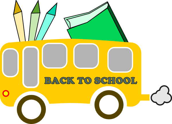 Back To School Clip Art At Cl - Back To School Clipart Free