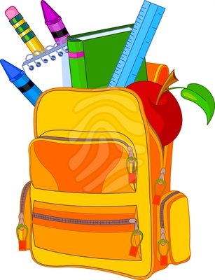 Back to School Clipart Set. A