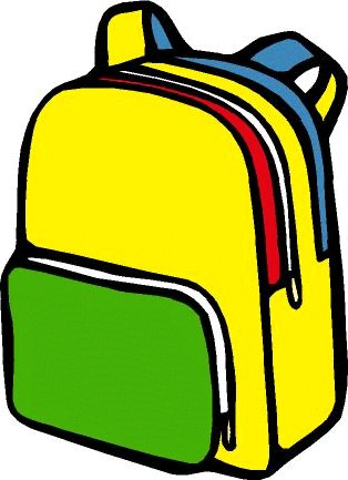 Backpack clipart 2