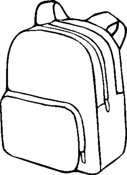 Backpack clipart 5