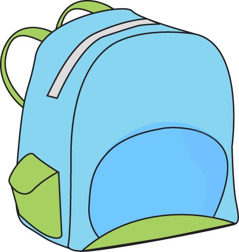 Backpack clipart free images clipart