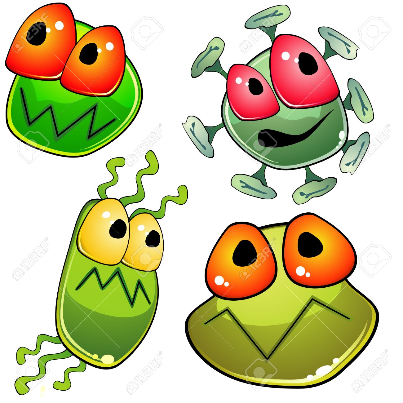 Bacteria clipart hostted 3 - Bacteria Clipart