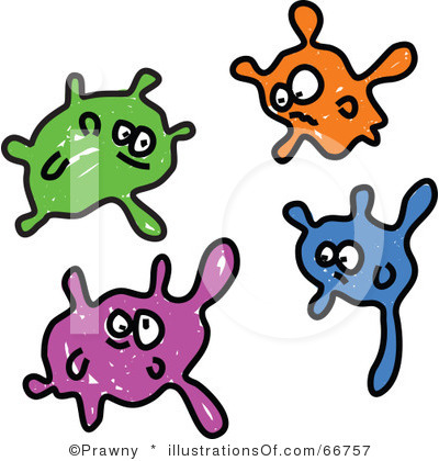 Bacteria clipart hostted 3