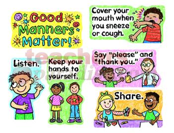 Bad Table Manners Clipart - Manners Clipart