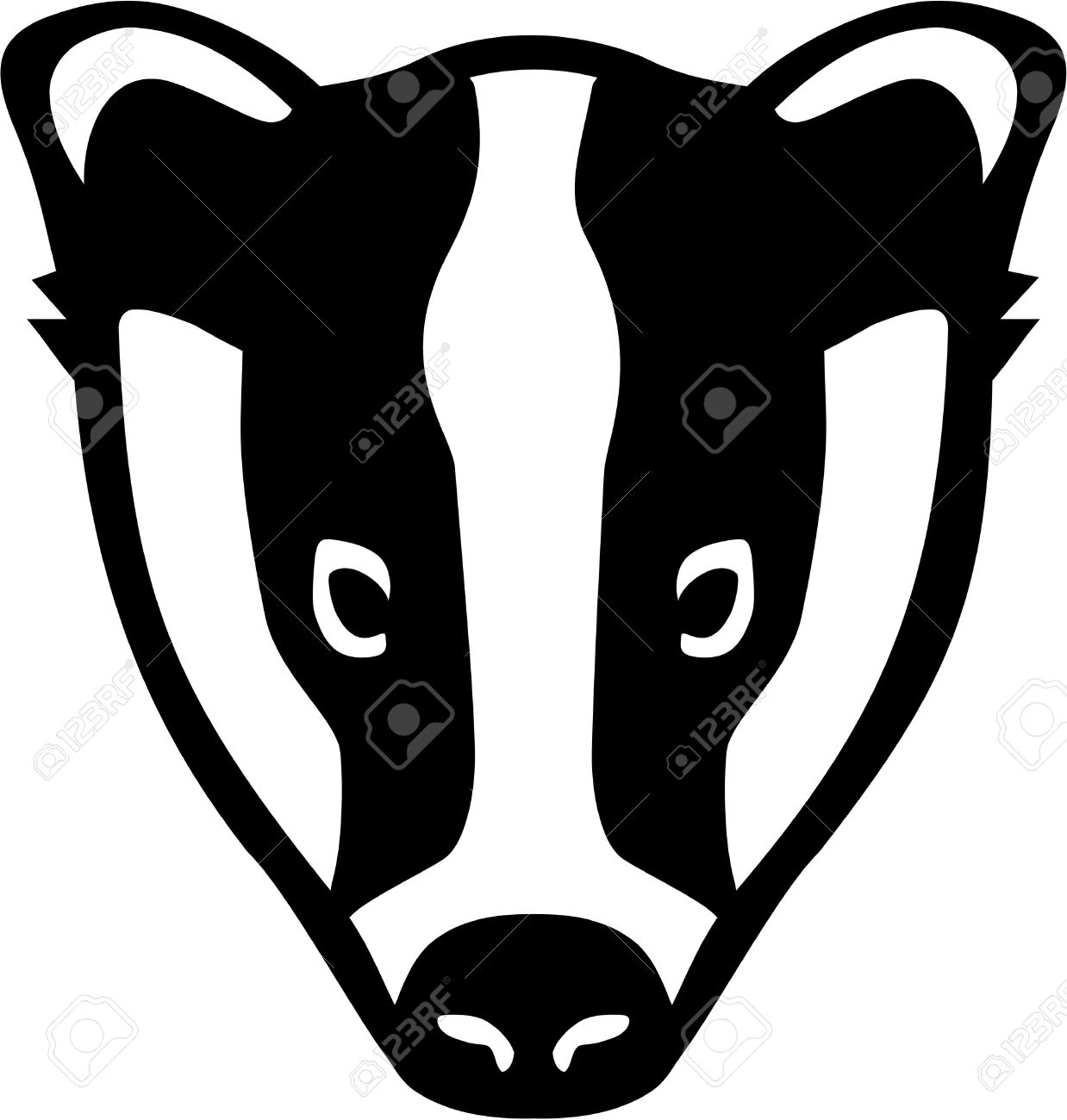 badger: Badger Head