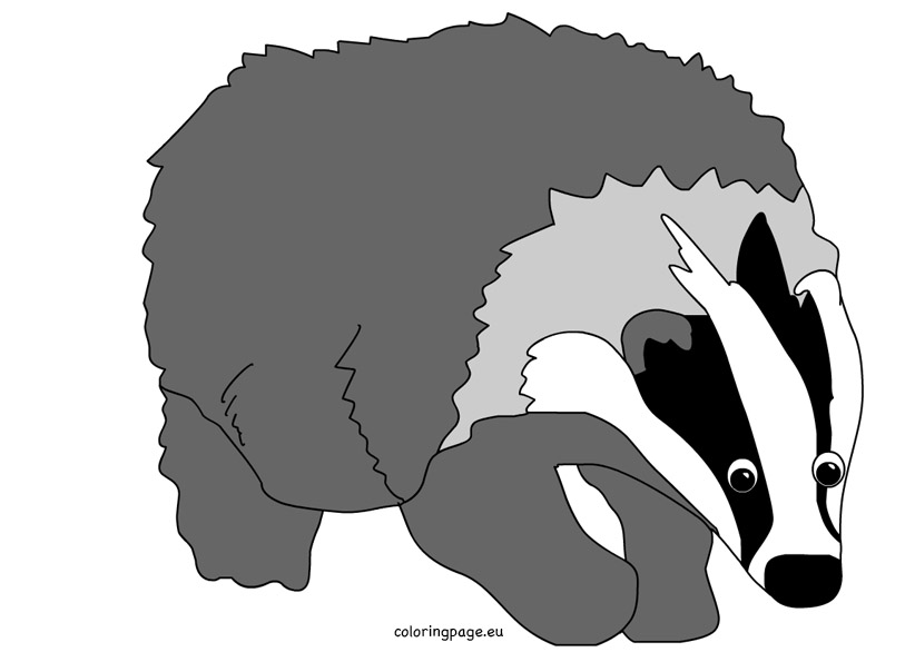 badger clip art #22